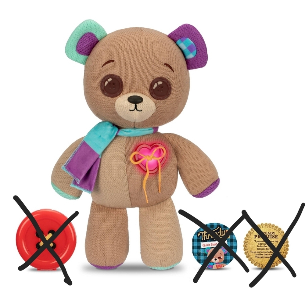 Thready Bear Interactive Plush
